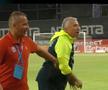 Dan Petrescu, un car de nervi în CFR Cluj - Universitatea Craiova, foto: captură de ecran Digi Sport
