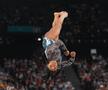 Simone Biles, în timpul calificărilor de gimnastică de la JO