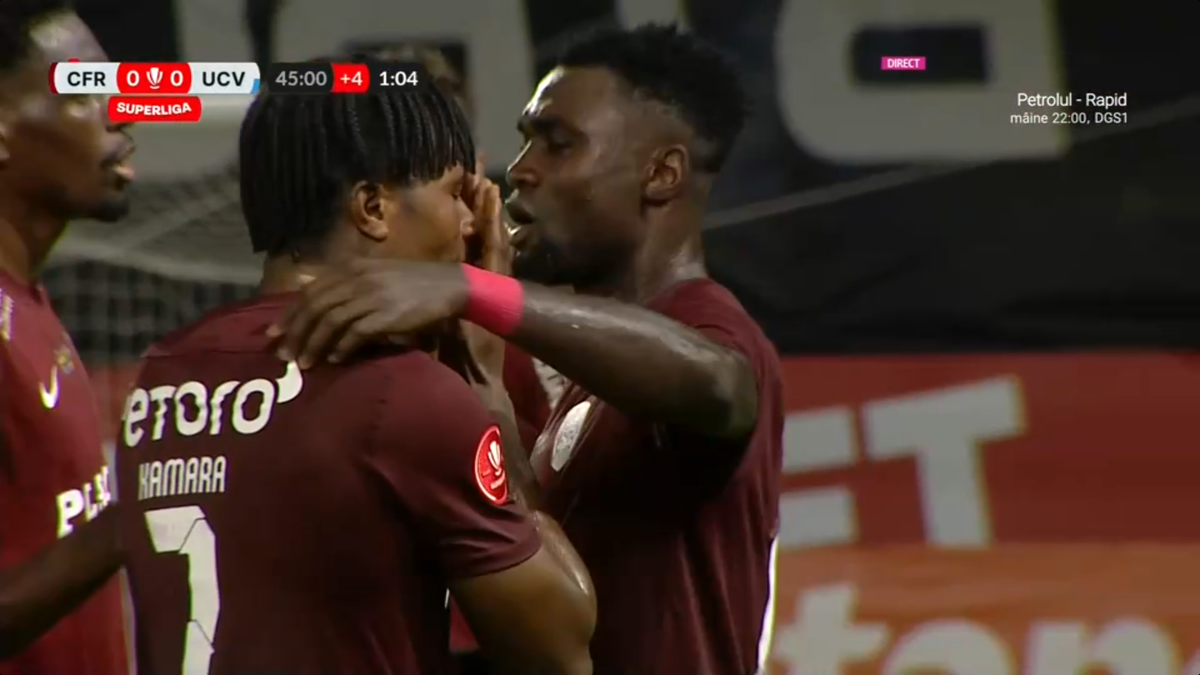 Mohammed Kamara, intrare extrem de dură la Luis Paradela