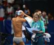 David Popovici, încălzire sub ochii lui Michael Phelps