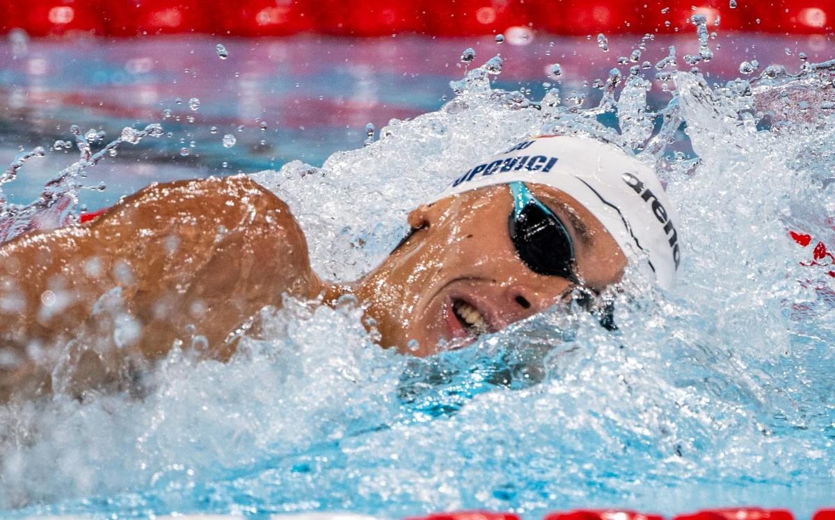 David Popovici, cel mai bun timp în semifinala la 200 de metri liber