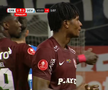 Mohammed Kamara, intrare extrem de dură la Luis Paradela