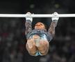 Simone Biles, în timpul calificărilor de gimnastică de la JO