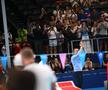 David Popovici, încălzire sub ochii lui Michael Phelps