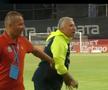 Dan Petrescu a ÎNNEBUNIT la pauza partidei dintre CFR Cluj și Universitatea Craiova