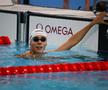 David Popovici, încălzire sub ochii lui Michael Phelps