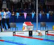 David Popovici, încălzire sub ochii lui Michael Phelps