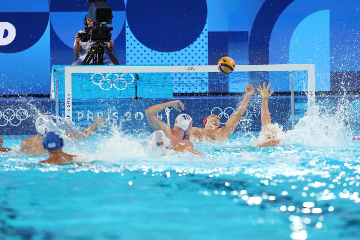 Mai e mult până departe! România, fără replică în fața Greciei, la revenirea după 12 ani la Jocurile Olimpice » Concluziile GSP după meciul din Aquatics Centre