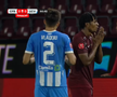Mohammed Kamara, intrare extrem de dură la Luis Paradela