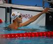 David Popovici, încălzire sub ochii lui Michael Phelps