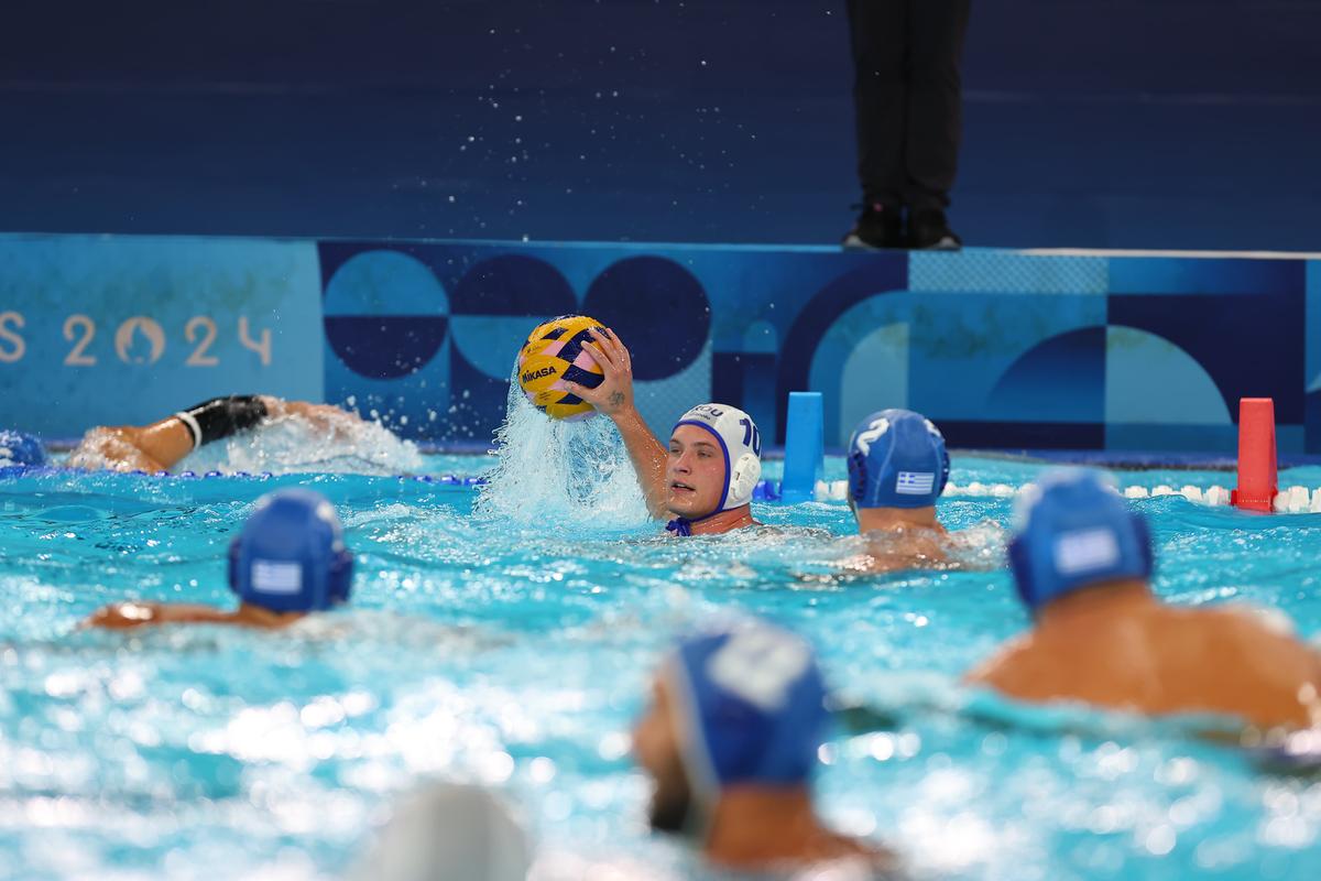 Mai e mult până departe! România, fără replică în fața Greciei, la revenirea după 12 ani la Jocurile Olimpice » Concluziile GSP după meciul din Aquatics Centre