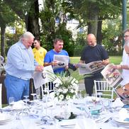 Dănuț Lupu, Gică Hagi, Cristian Dulca, Bogdan Lobonț și Adrian Iencsi. Foto: Cristi Preda (GSP)