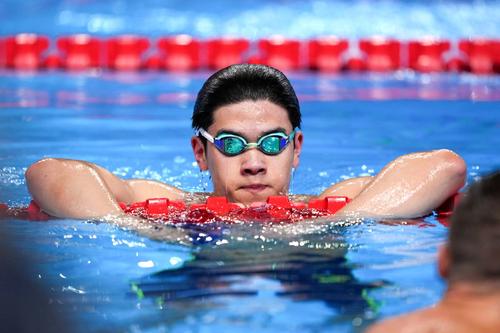 Pan Zhanle, la Campionatele Mondiale de Natație de la Singapore/ foto: Imago Images