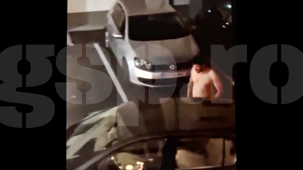 „Dodel” a comis-o din nou! Cristi Tănase, filmat beat și dezbrăcat în miez de noapte, după ce a făcut scandal într-un local din Bragadiru