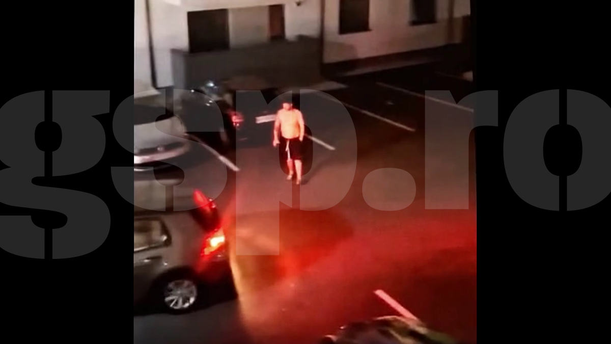 „Dodel” a comis-o din nou! Cristi Tănase, filmat beat și dezbrăcat în miez de noapte, după ce a făcut scandal într-un local din Bragadiru