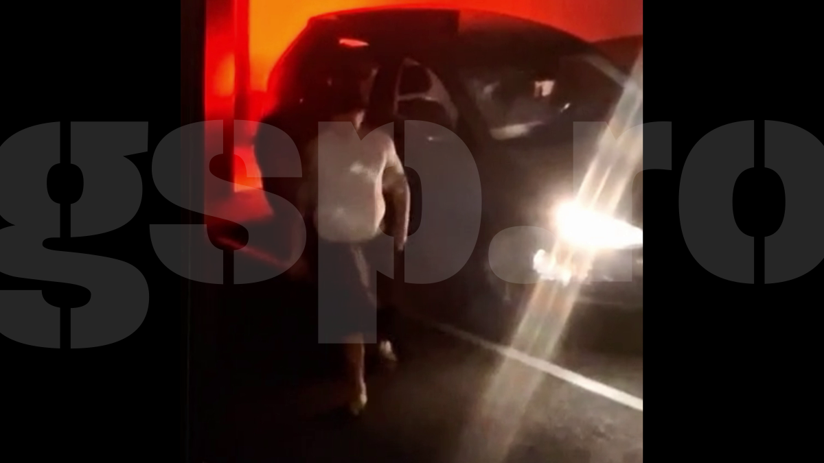 „Dodel” a comis-o din nou! Cristi Tănase, filmat beat și dezbrăcat în miez de noapte, după ce a făcut scandal într-un local din Bragadiru