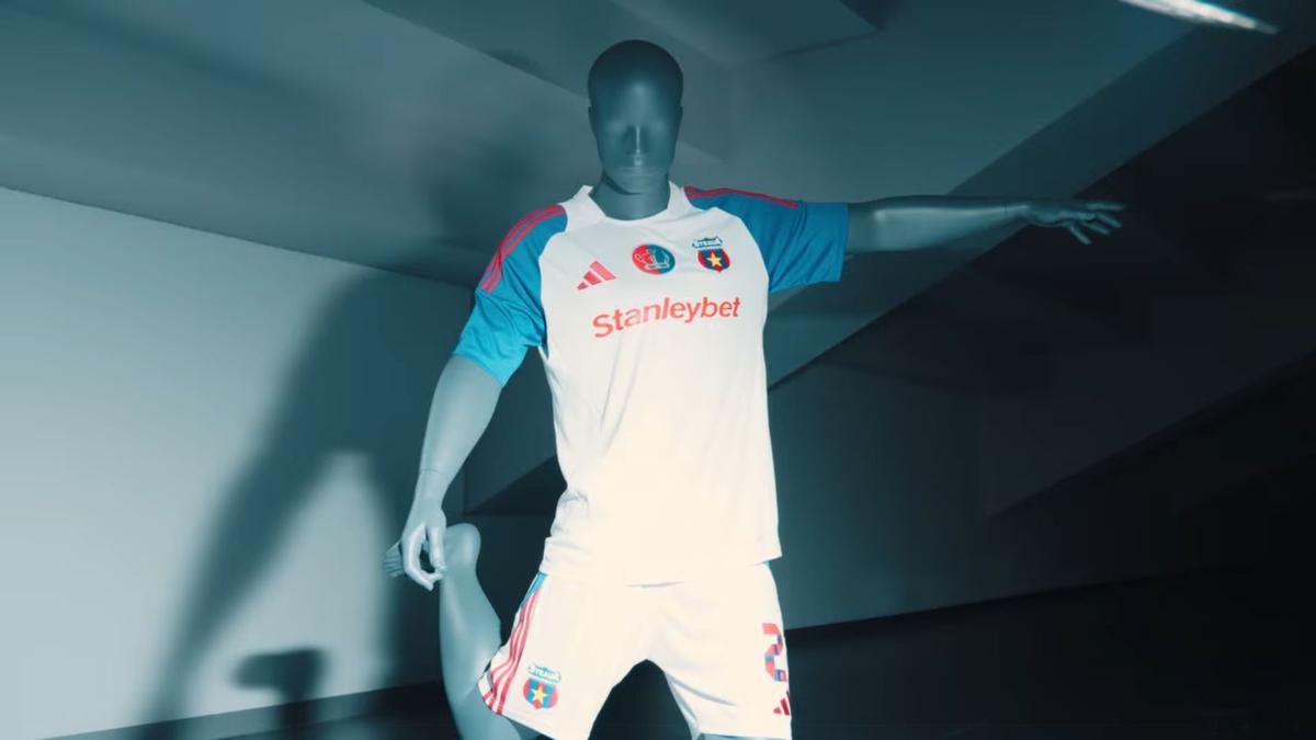 Steaua și-a prezentat oficial noile echipamente pentru sezonul 2025-2026: „Fiecare tricou poartă ceva din istoria noastră”