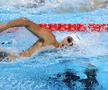 David Popovici, după seriile la 200 m liber în bazinul din Singapore / FOTO: GettyImages