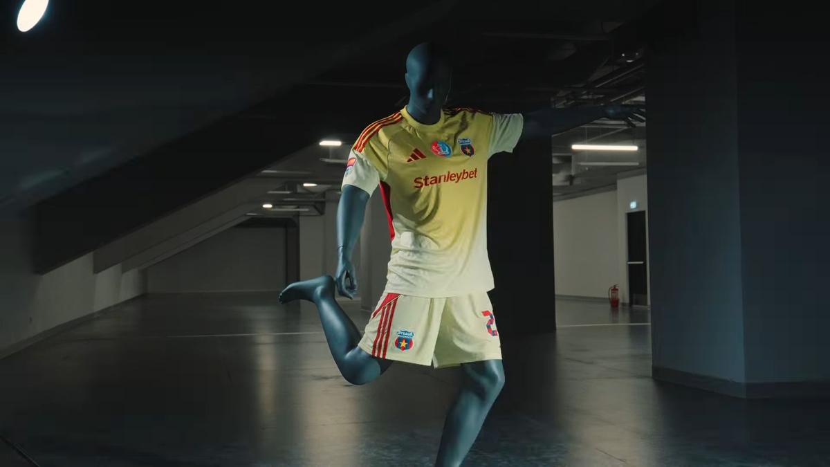 Steaua și-a prezentat oficial noile echipamente pentru sezonul 2025-2026: „Fiecare tricou poartă ceva din istoria noastră”