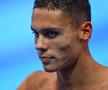 David Popovici, după seriile la 200 m liber în bazinul din Singapore / FOTO: GettyImages