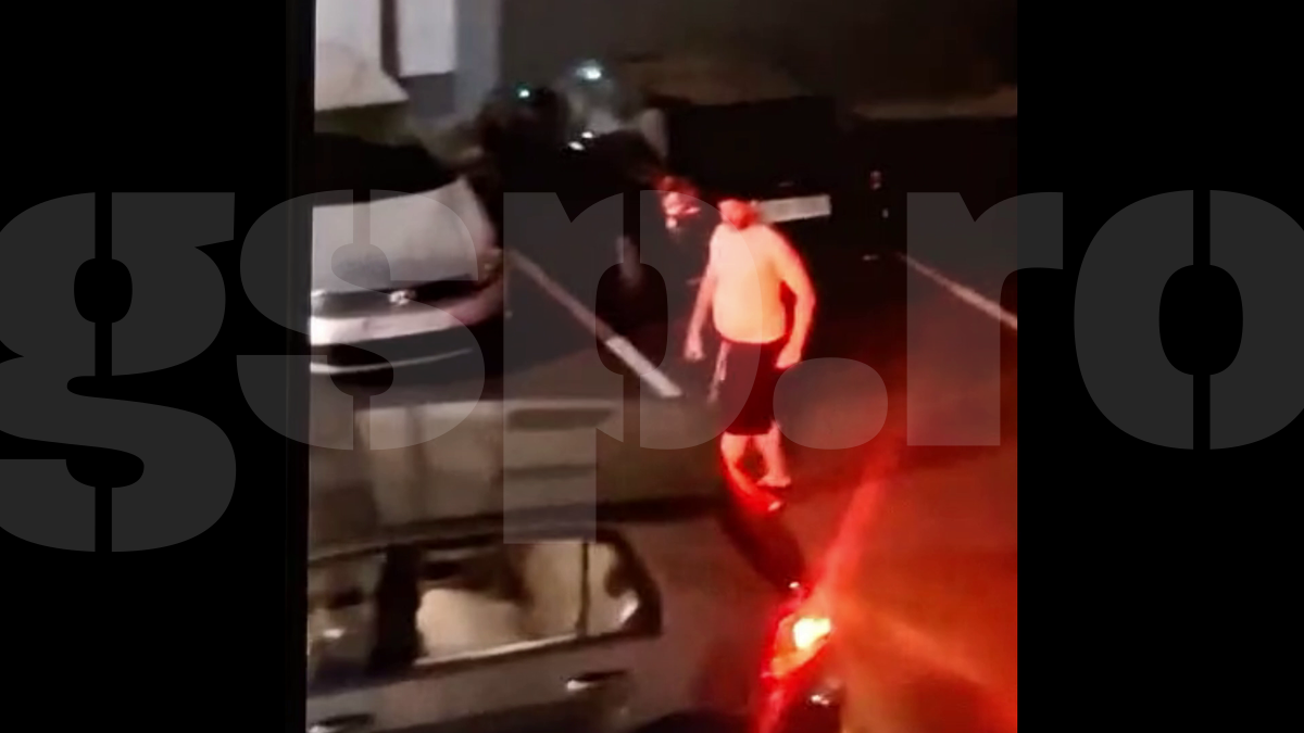 „Dodel” a comis-o din nou! Cristi Tănase, filmat beat și dezbrăcat în miez de noapte, după ce a făcut scandal într-un local din Bragadiru