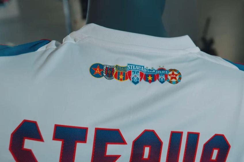 Steaua și-a prezentat noile echipamente pentru sezonul 2025-2026 / Foto: Facebook Steaua