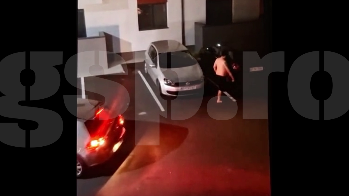 „Dodel” a comis-o din nou! Cristi Tănase, filmat beat și dezbrăcat în miez de noapte, după ce a făcut scandal într-un local din Bragadiru