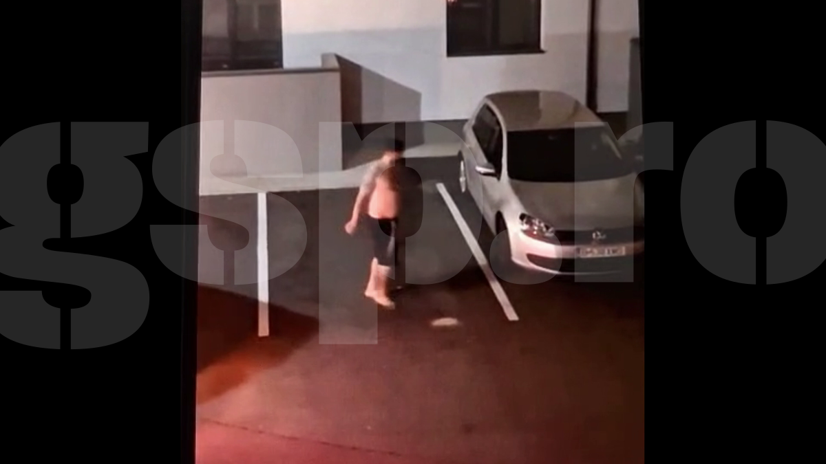„Dodel” a comis-o din nou! Cristi Tănase, filmat beat și dezbrăcat în miez de noapte, după ce a făcut scandal într-un local din Bragadiru