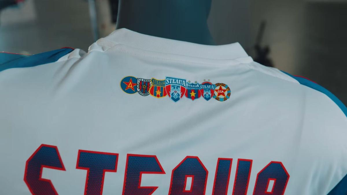Steaua și-a prezentat oficial noile echipamente pentru sezonul 2025-2026: „Fiecare tricou poartă ceva din istoria noastră”
