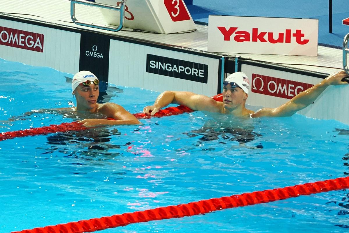 David Popovici, calificat în semifinalele probei de 200 m liber la Campionatele Mondiale de la Singapore
