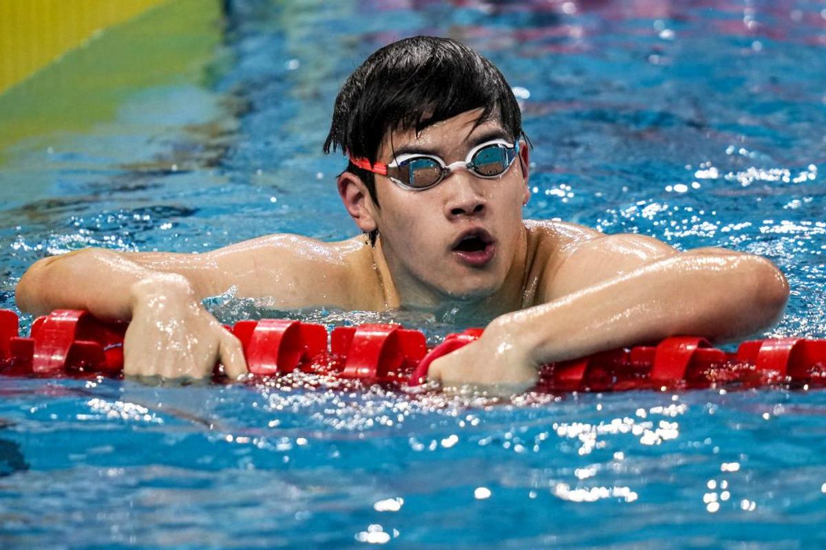 Pan Zhanle, ELIMINAT după prima bătălie cu David Popovici la Campionatele Mondiale de natație din Singapore