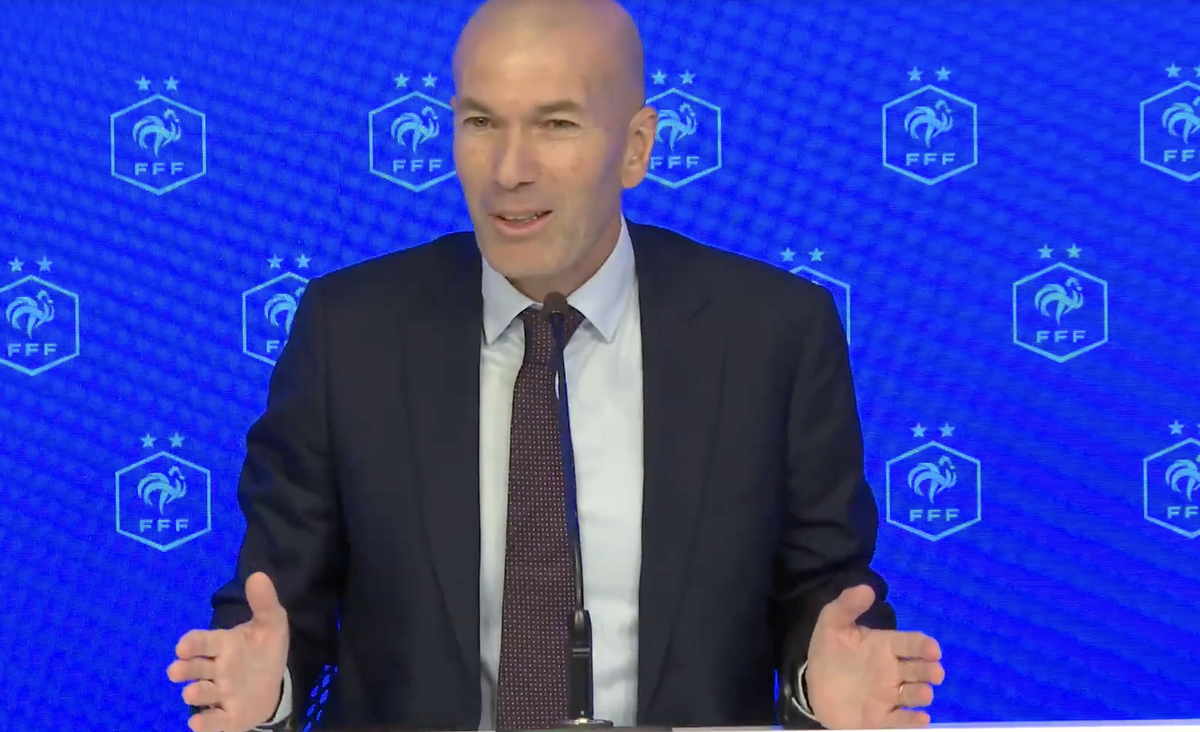 Zinedine Zidane, la prezentarea ca selecționer al Franței: „Voi face lucrurile altfel decât Deschamps. Zidane e Zidane”