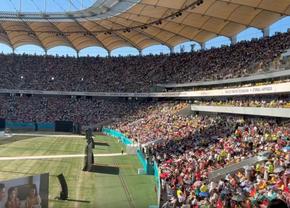 60.000 de oameni au umplut Arena Națională! Imaginile de la București s-au viralizat abia acum