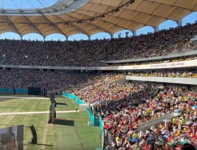 60.000 de oameni au umplut Arena Națională! Imaginile de la București s-au viralizat abia acum