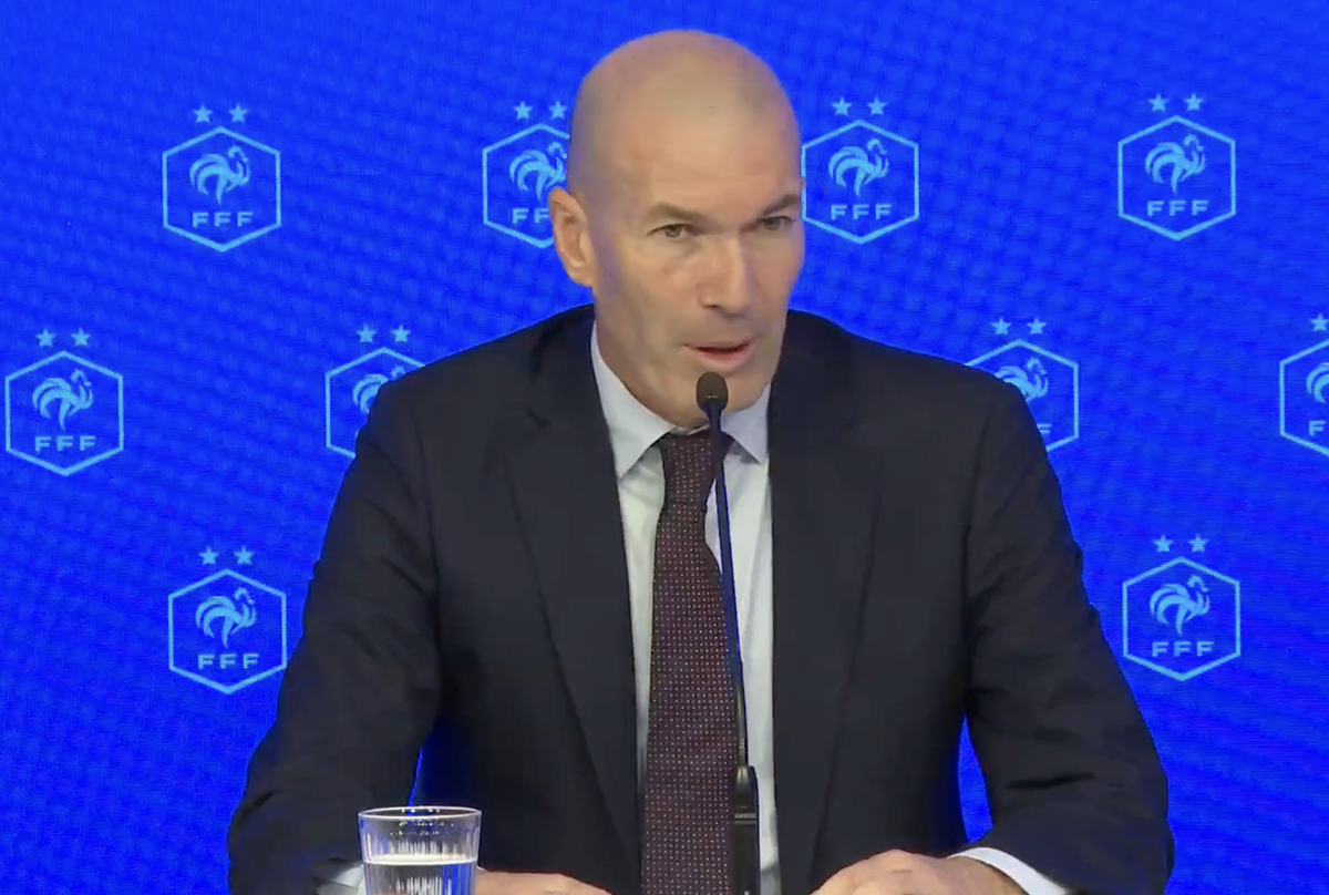 Zinedine Zidane, la prezentarea ca selecționer al Franței: „Voi face lucrurile altfel decât Deschamps. Zidane e Zidane”