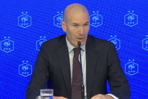 Zinedine Zidane, prezentat ca noul selecționer al Franței