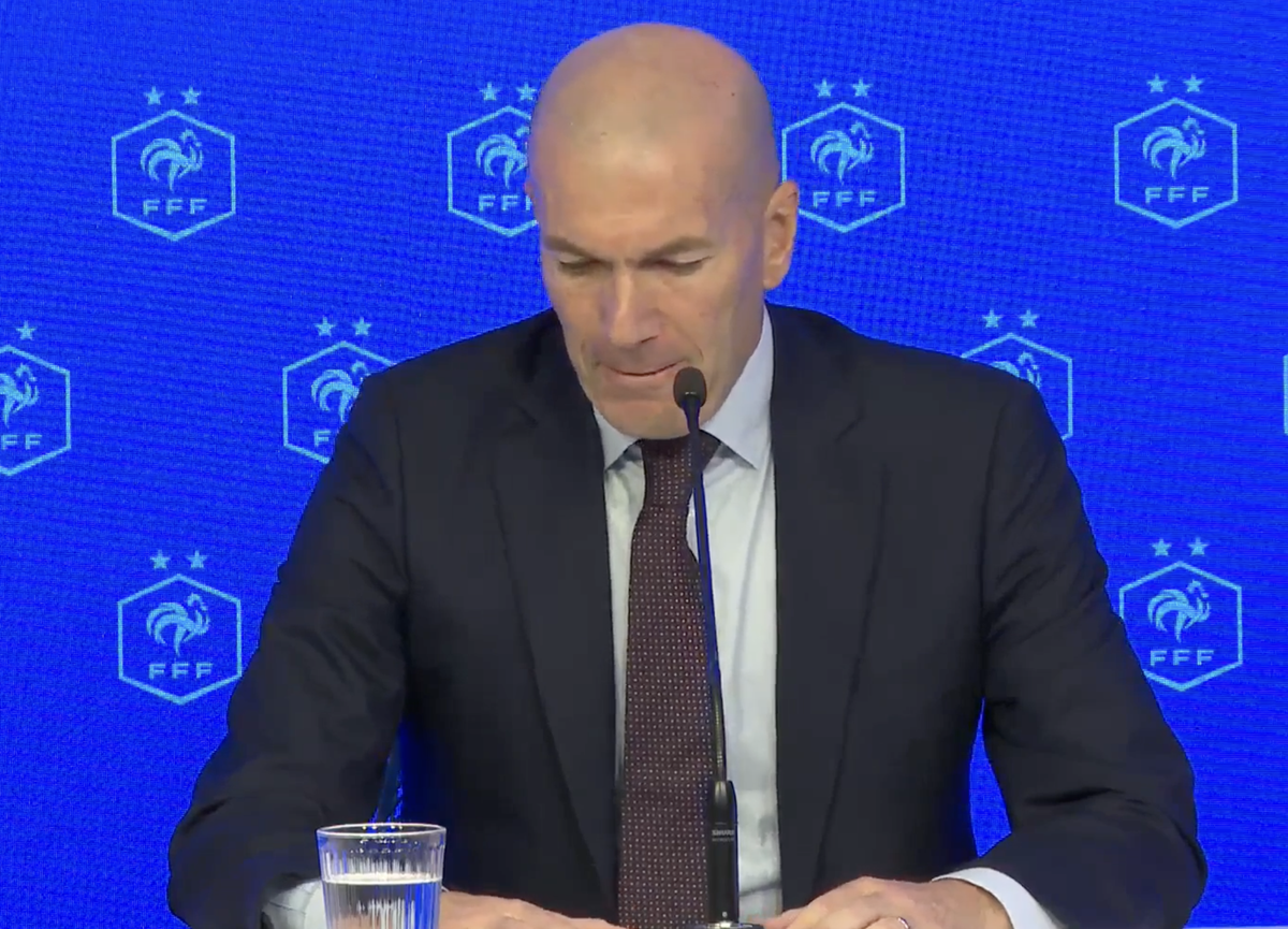 Zinedine Zidane, la prezentarea ca selecționer al Franței: „Voi face lucrurile altfel decât Deschamps. Zidane e Zidane”