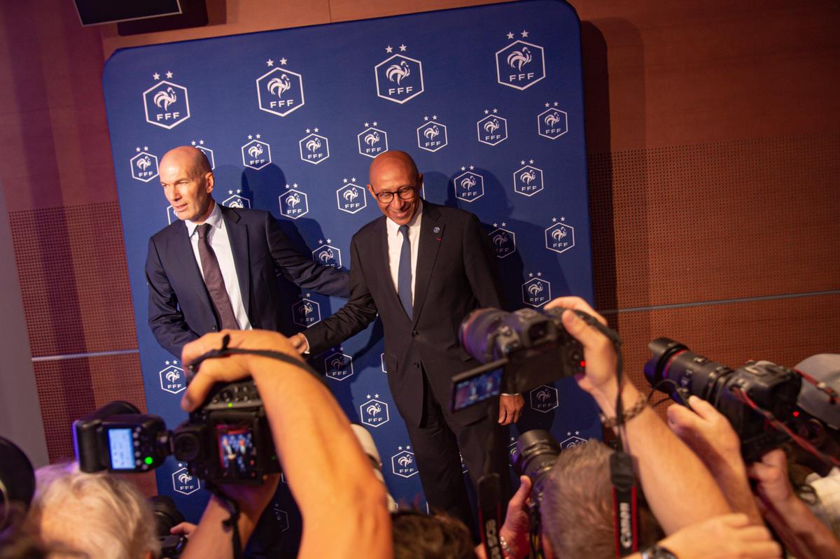 Zinedine Zidane, la prezentarea ca selecționer al Franței: „Voi face lucrurile altfel decât Deschamps. Zidane e Zidane”