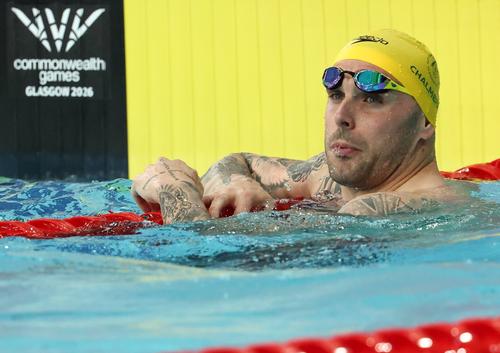 Kyle Chalmers în bazinul din Glasgow FOTO Imago Images