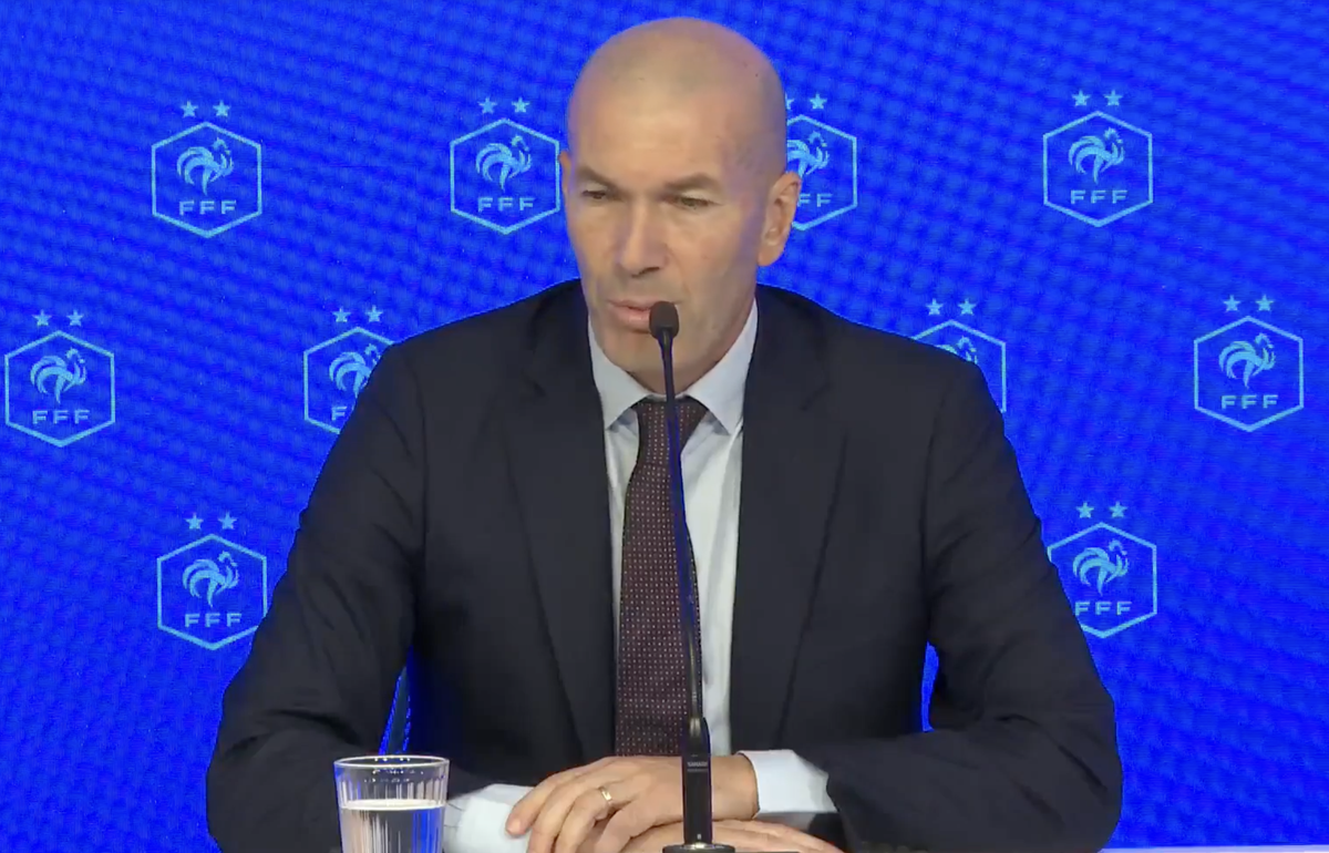 Zinedine Zidane, la prezentarea ca selecționer al Franței: „Voi face lucrurile altfel decât Deschamps. Zidane e Zidane”