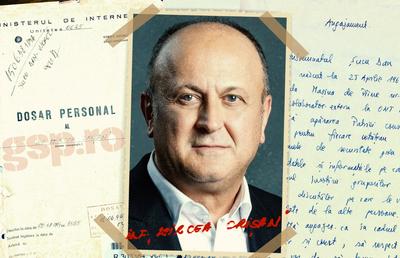 Iată DOSARUL COMPLET de la Securitate al lui Dan Șucu, informatorul „Mircea Crișan”: „Voi respecta toate indicațiile” + „Timid, greoi în gândire, bâlbâit. Un mediocru necesar!”