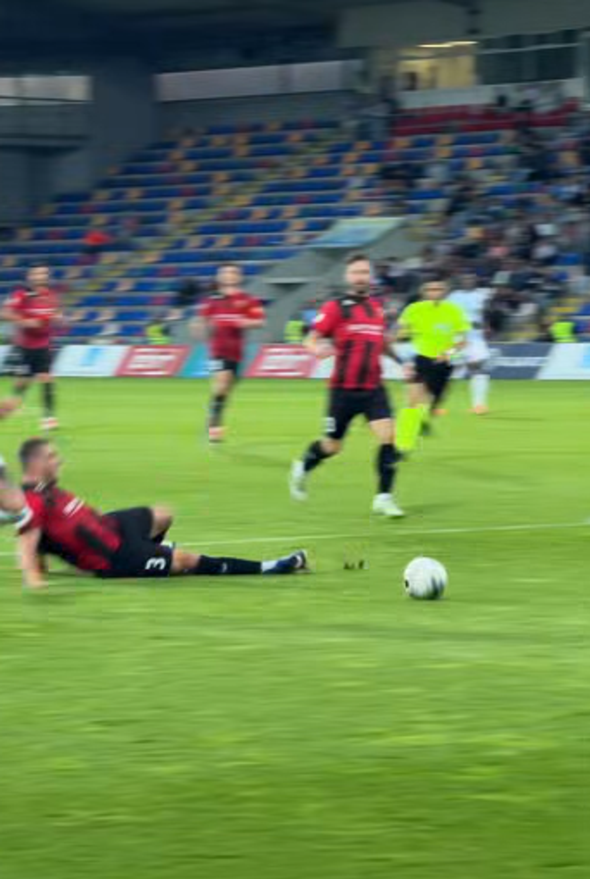 Cum arată Skonto Stadium, solicitat la maximum înaintea duelului cu FCSB