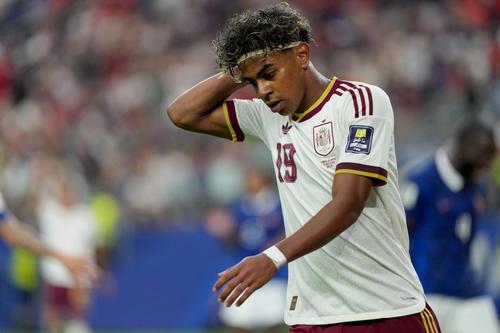 Lamine Yamal, jucătorul cel mai vizat de mesajele rasiste de la Mondial // foto: imago images