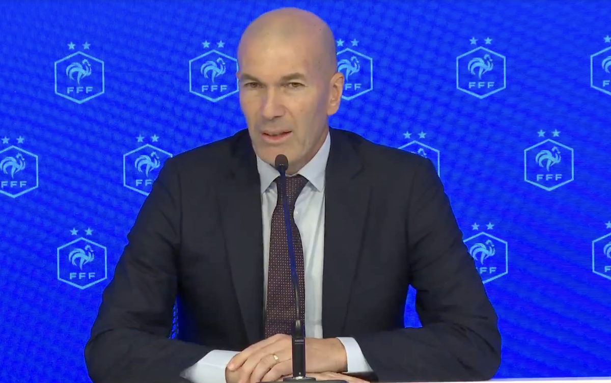 Zinedine Zidane, la prezentarea ca selecționer al Franței: „Voi face lucrurile altfel decât Deschamps. Zidane e Zidane”