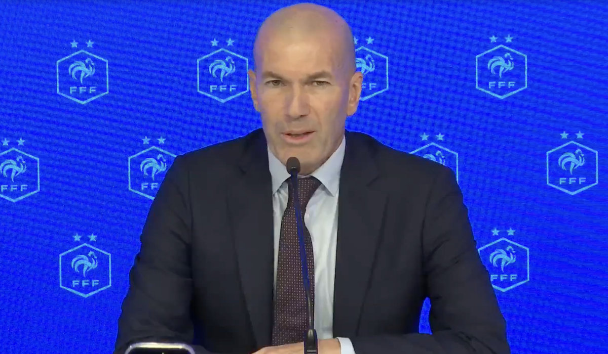 Zinedine Zidane, la prezentarea ca selecționer al Franței: „Voi face lucrurile altfel decât Deschamps. Zidane e Zidane”
