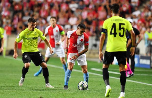 SLAVIA PRAGA - CFR CLUJ 1-0 (2-0 la general) // FOTO+VIDEO // Iluzii de Ligă doar o repriză: CFR a cedat și returul în fața Slaviei Praga și merge în grupele Europa League