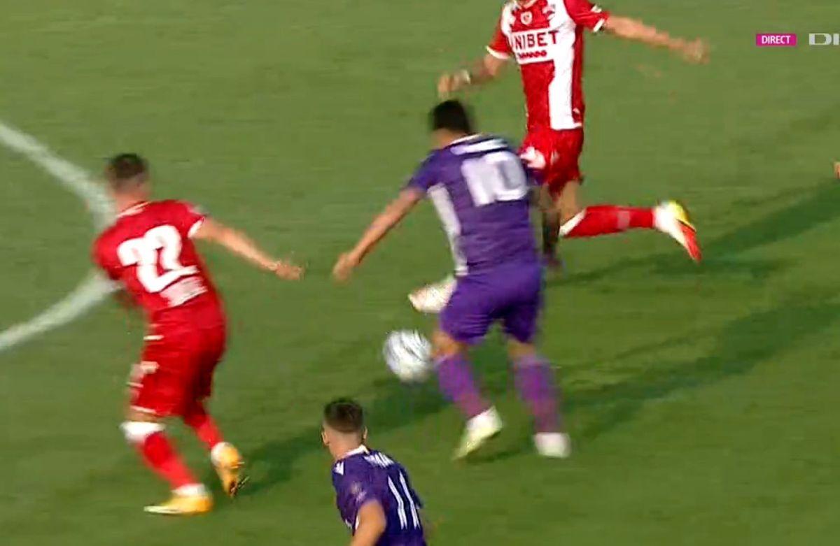 FOTO Dinamo - FC Argeș, gol Cristi Tănase, 28.08.2021