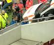 Haos după Rapid - CSU Craiova! Oltenii, evacuați prin parcare
