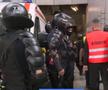Haos după Rapid - CSU Craiova! Oltenii, evacuați prin parcare