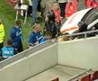 Haos după Rapid - CSU Craiova! Oltenii, evacuați prin parcare